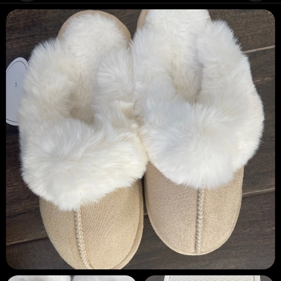 NEW Parlovable Faux Fur /Suede Slip On Sleepers cushion insole, NWT Sz U… - Picture 9 of 9